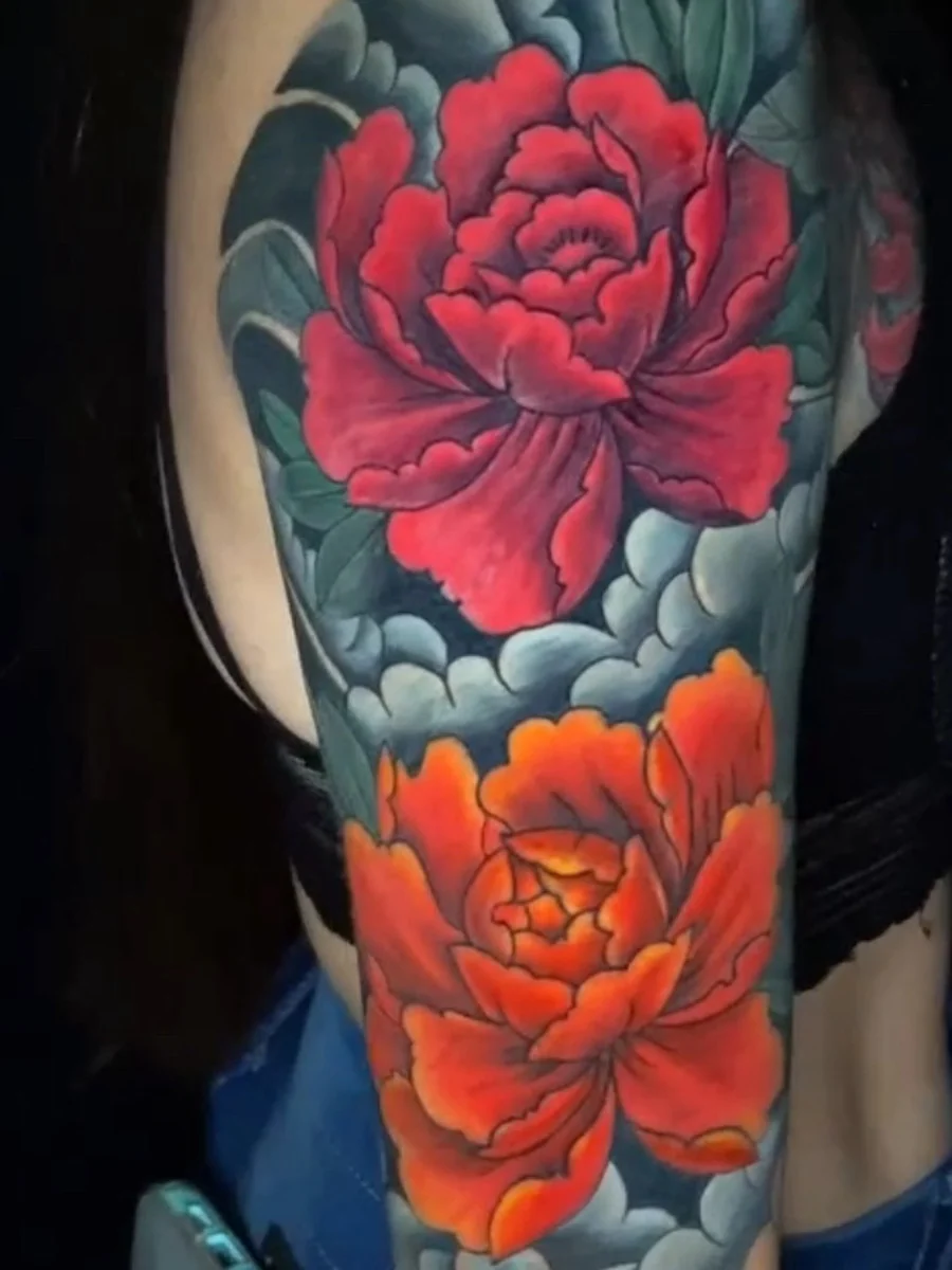 Color Sleeve Tattoo in Honolulu HI