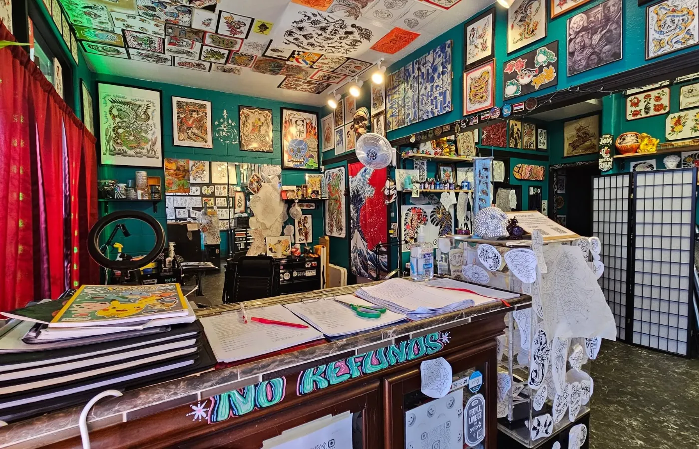 Coral City Tattoo — located on Pensacola Street in Honolulu